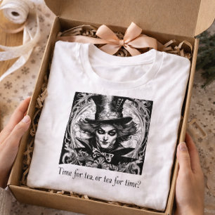 Time for Tea, or Tea for Time? Mad Hatter Tri-Blend Shirt