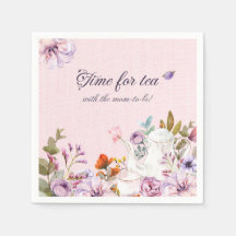 Time For Tea Party Floral Baby Shower