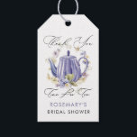 Time For Tea Purple Teapot Bridal Shower  Gift Tags<br><div class="desc">Time For Tea Purple Teapot Bridal Shower Gift Tags . Matching items available.</div>