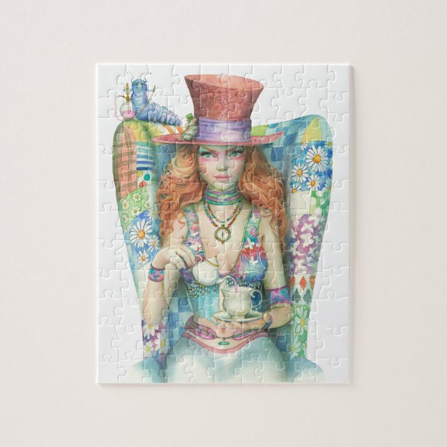Time for Tea, The Mad Hatter Jigsaw Puzzle (Vertical)
