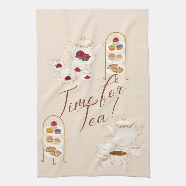 Time for Tea Towel (Vertical)