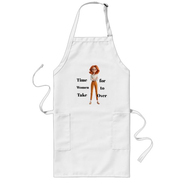 Time For Women Apron (Front)