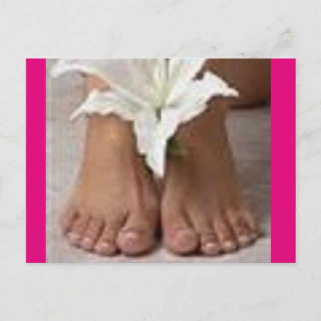 Time for your Pedicure Postcard (Front)