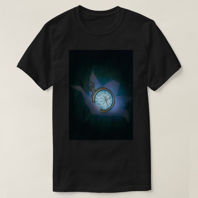 Time grows by the light of the silvery moon T-Shirt (Design Front)