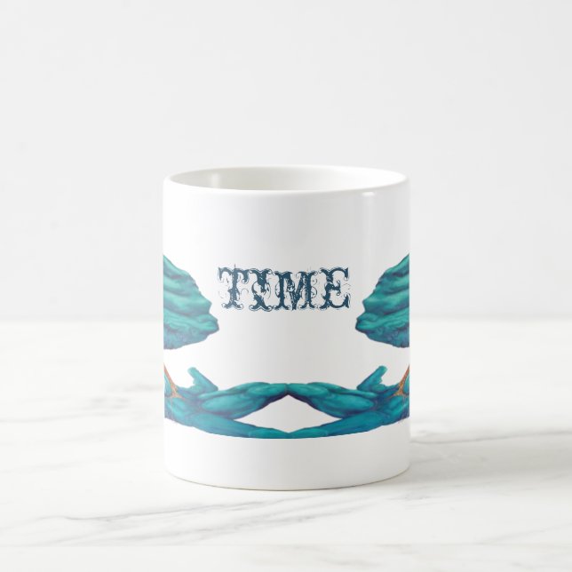 Time hands mug (Center)