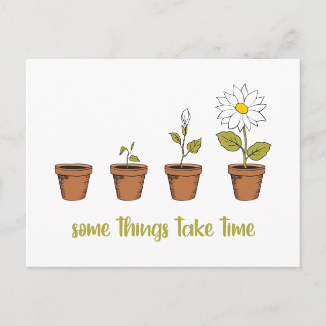 Time Invitation Postcard (Front)