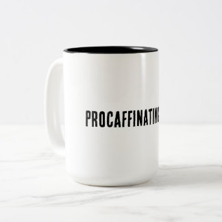 Time is Coffee Two-Tone Coffee Mug