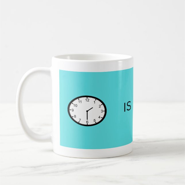 Time Is Dragon On Coffee Mug (Left)