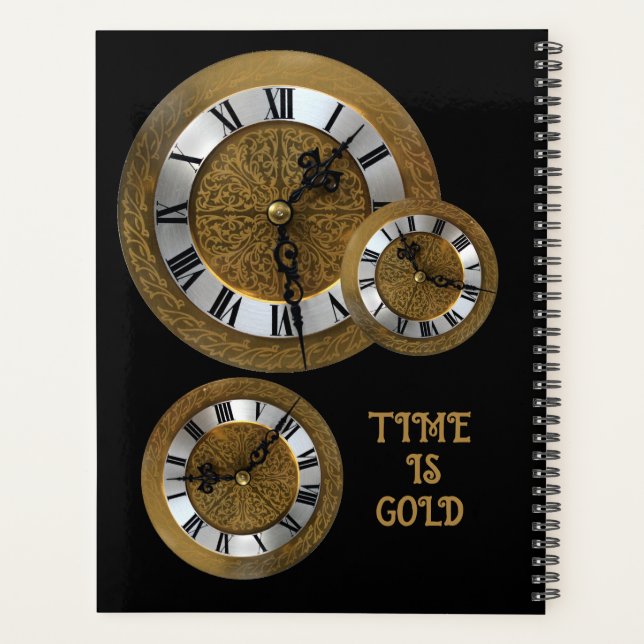 Time is gold planner (Back)
