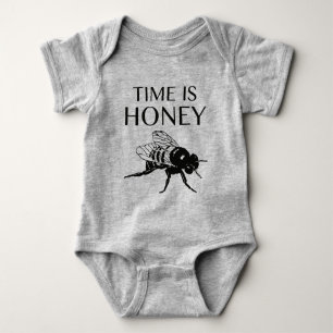 Time Is Honey Baby Bodysuit