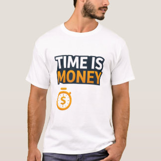 Time Is Money – Hustle Mindset T-Shirt | Entrepren