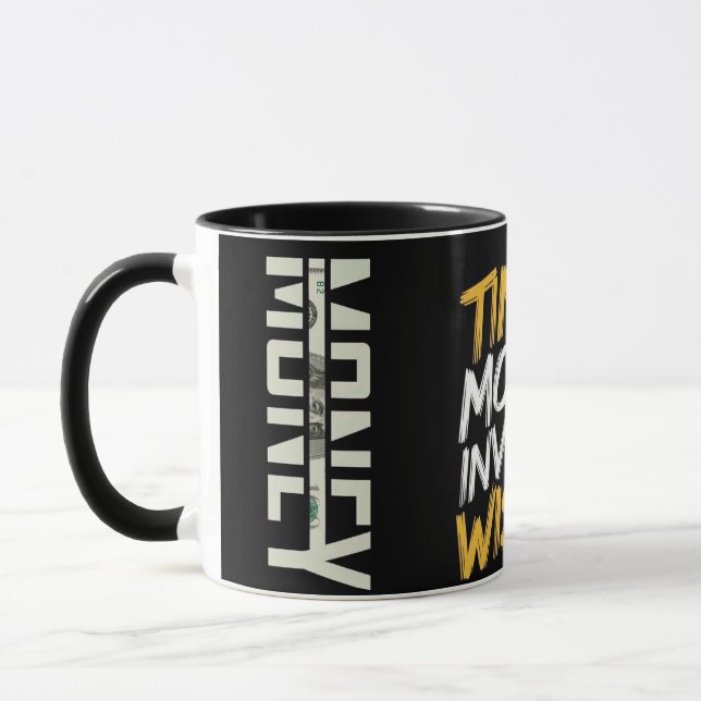 "Time is money" is a powerful metaphor emphasizing Mug (Left)