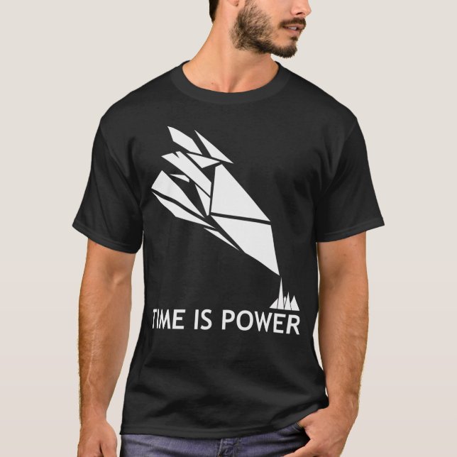 Time Is Power (Quantum Break Inspired Shirt) T-Shirt (Front)