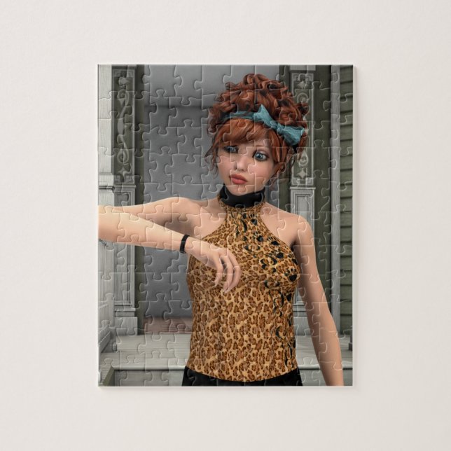 Time is Running Out Jigsaw Puzzle (Vertical)