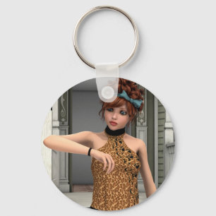 Time is Running Out Key Ring