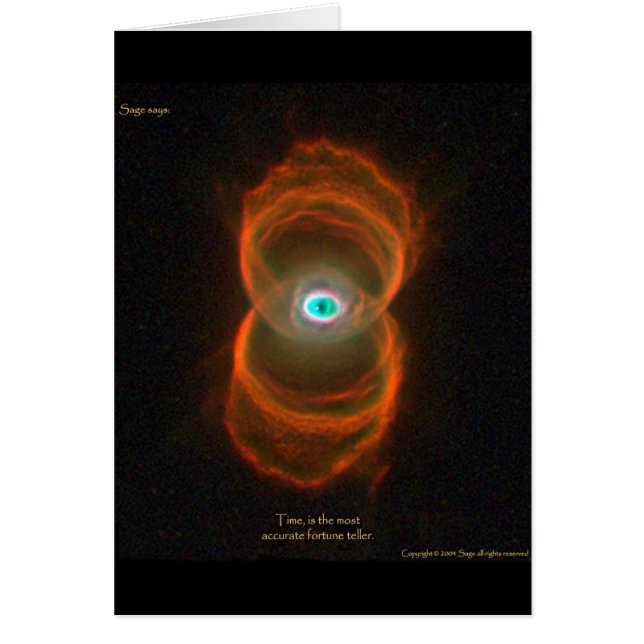 Time, is the most accurate fortune teller (Front)