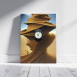 Time Is Up Canvas Print<br><div class="desc">The Time Is Up Canvas Print is fully customisable and unique to hang on home and office walls. Designed by Norman Reutter.</div>
