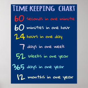 Time Keeping Chart Education  Teaching Preschool.