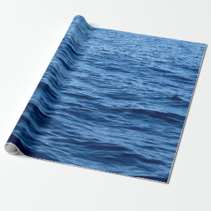 Time lapse photography of body of water wrapping paper