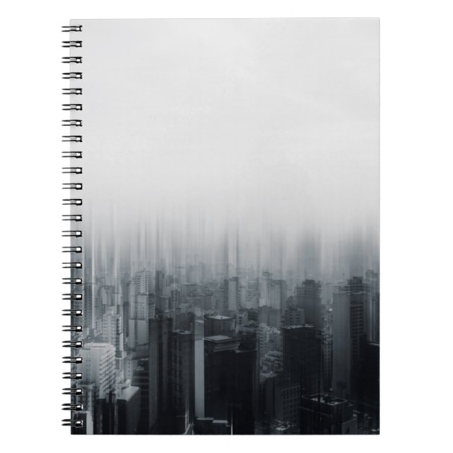 TIME LAPSE PHOTOGRAPHY OF CITY BUILDING NOTEBOOK (Front)