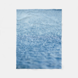 Time-lapse photography of rain fleece blanket