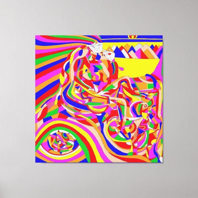 Time Machine Canvas Print (Front)