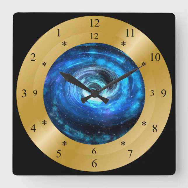 Time Machine Clock ~ Runs Forward & Backward ~ | Zazzle