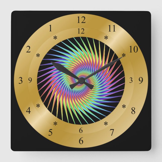 Time Machine Clock ~ Spiral Vortex ~ Time Warp ~ (Front)