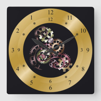 Time Machine Clock ~ Steampunk ~ Gears ~