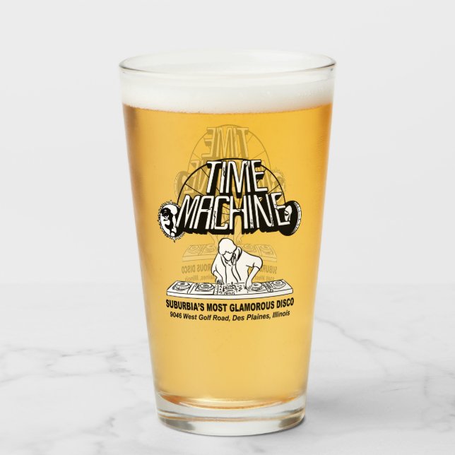 Time Machine Disco, Des Plaines (Niles), IL Glass (Front Filled)