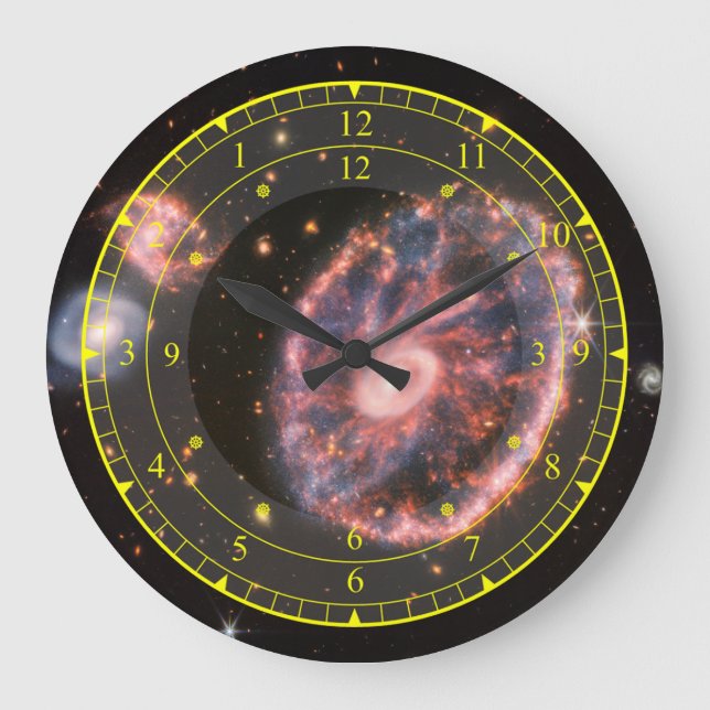Time Machine Portal ~ Time/Space/ Continuum ~ Large Clock (Front)