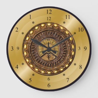 Time Machine ~ Space/Time Continuum ~ Time Travel Large Clock