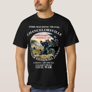 TIME MACHINE TRAVEL BATTLE OF CHANCELORSVILLE T-Shirt
