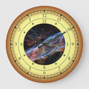 Time Machine ~ Veil Nebula ~ Time Portal ~  Large Clock