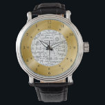 Time Machine Watch ~ Runs Forward & Backward ~<br><div class="desc">Time Machine Watch ~ Inner Numbers Earth Time ~ Outer Numbers Intra-Galactic Space Time ~ Watch Runs Forward & Backward Simultaneously ~ Syncs 4 times a day at 6 & 12 ~ Keep informed if you get caught in a Space Warp, Space/Time Continuum or a Worm Hole. Mathematical Formula Background....</div>