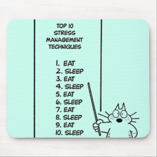 Time Management Mouse Mat
