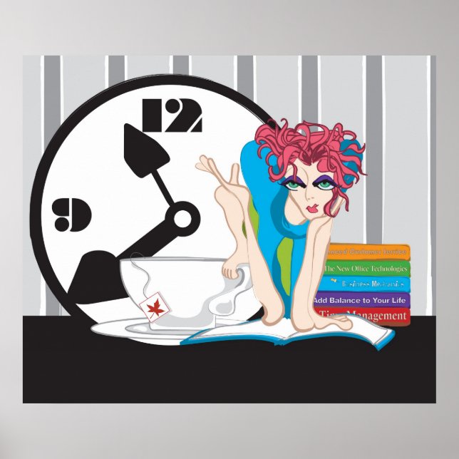 time management poster (Front)