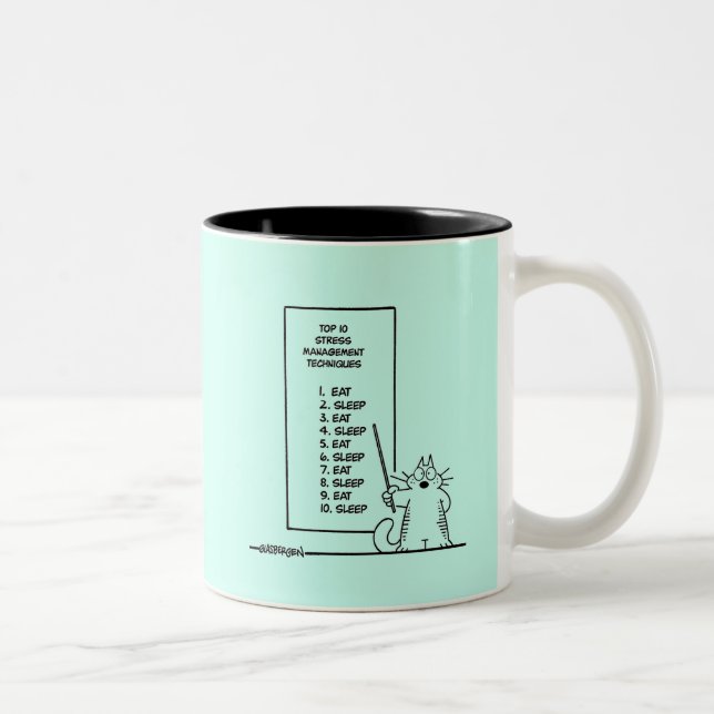 Time Management Two-Tone Coffee Mug (Right)