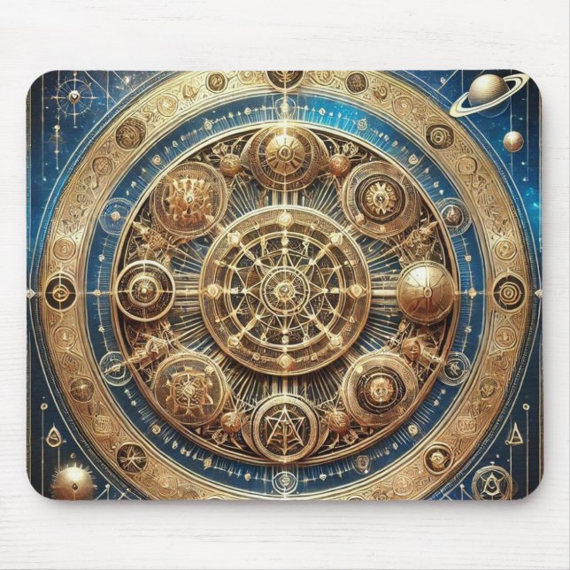 Time Mastery Sigil Mouse Mat (Front)