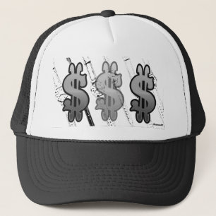 time & money trucker hat