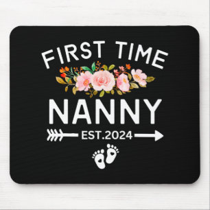 Time Nanny Est 2024 Promoted To New Ba  Mouse Mat