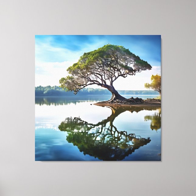 Time of Reflections  Canvas Print (Front)