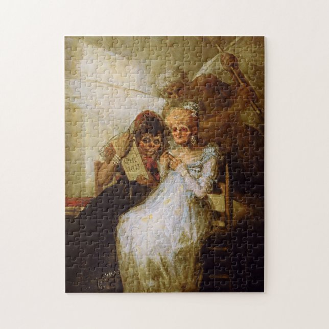 Time of the Old Women Francisco José de Goya Jigsaw Puzzle (Vertical)