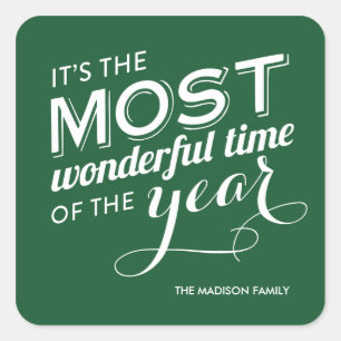 TIME OF THE YEAR   HOLIDAY STICKERS