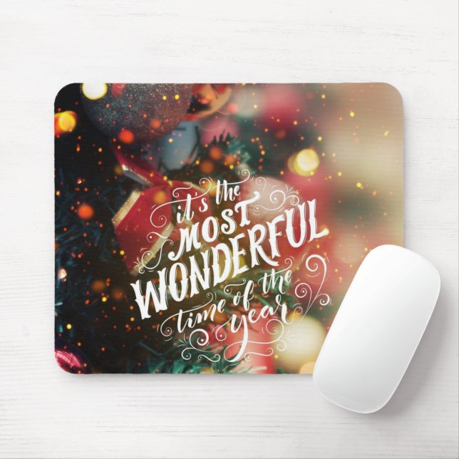 Time of the Year Mouse Mat (With Mouse)
