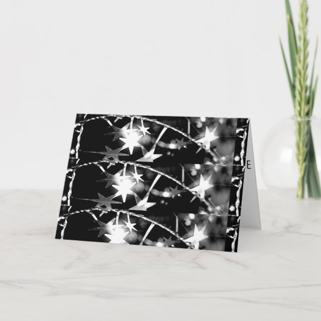 TIME OF YEAR TO "THINK OF YOU" CHRISTMAS HOLIDAY CARD (Front)