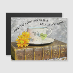 Time Off Vacation Coffee and a Good Book to Read