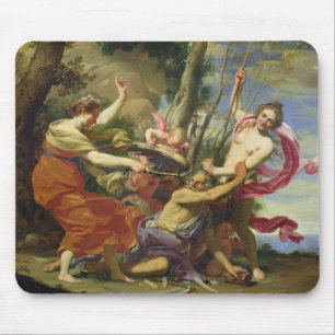 Time Overcome by Youth and Beauty Mouse Mat