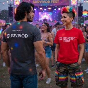 Time. Proof. Evidence. T-Shirt