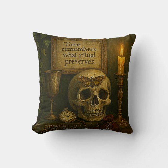 Time Remembers Cushion (Front)